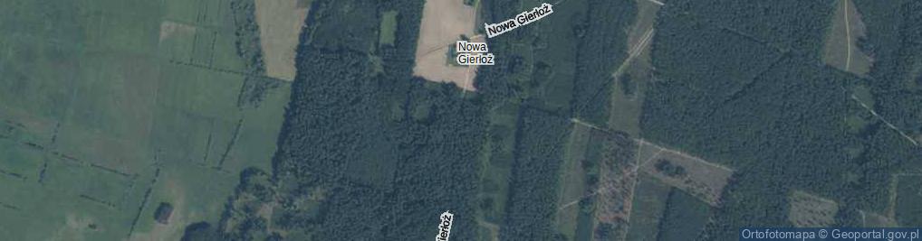 Zdjęcie satelitarne Nowa Gierłoż ul.